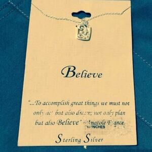 NWT Sterling Silver Necklace 16"